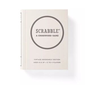 Scrabble Vintage Bookshelf Edition, New